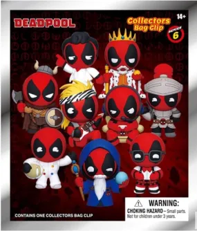 Deadpool Foam Bag Clips: Series 6