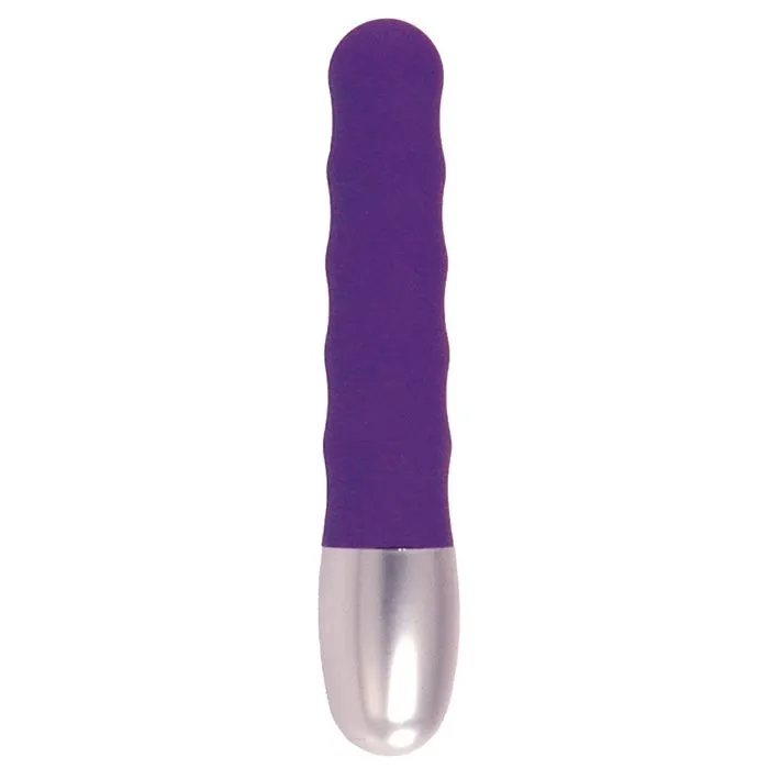 Discretion Ribbed Mini Vibrator