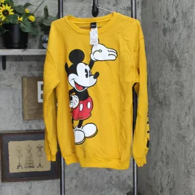 Disney Women's Mickey Mouse Oversized Sweatshirt (Juniors') 77430146