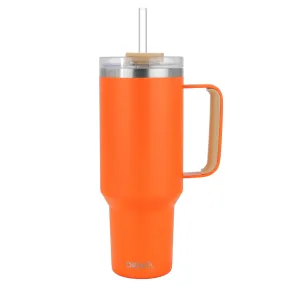 DRINCO® 40oz BugSur Tumbler with Handle - Pumpkin