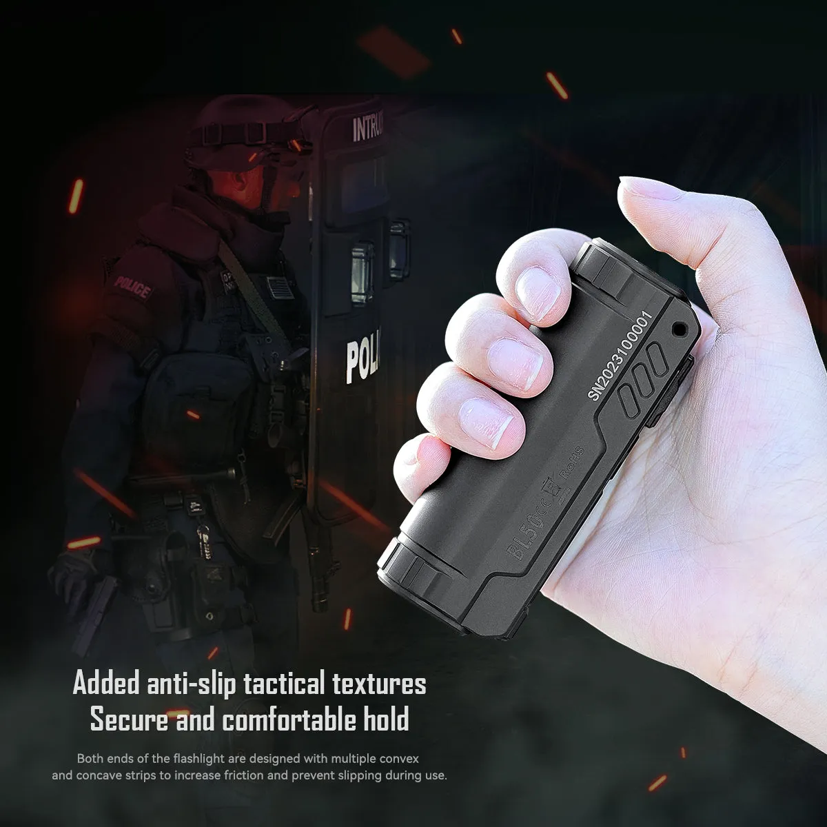 Dual Light Sources EDC Flashlight IMALENT BL50