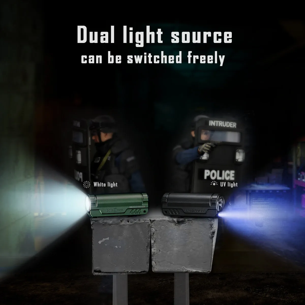 Dual Light Sources EDC Flashlight IMALENT BL50