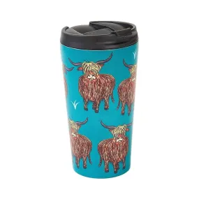 Eco Chic Teal Yack Thermal Coffee Cup