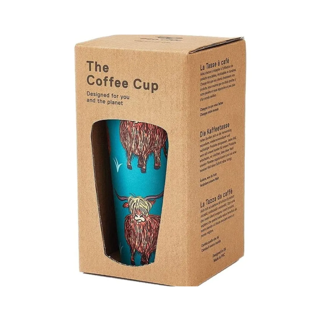 Eco Chic Teal Yack Thermal Coffee Cup