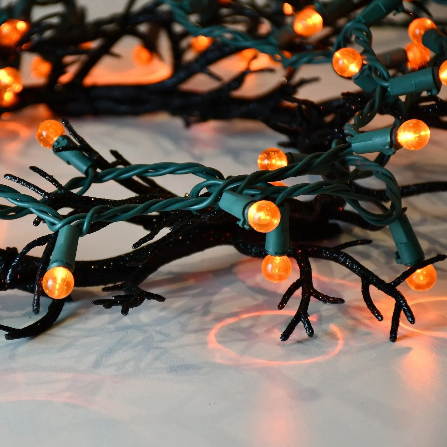 Electric String Lights with Globes