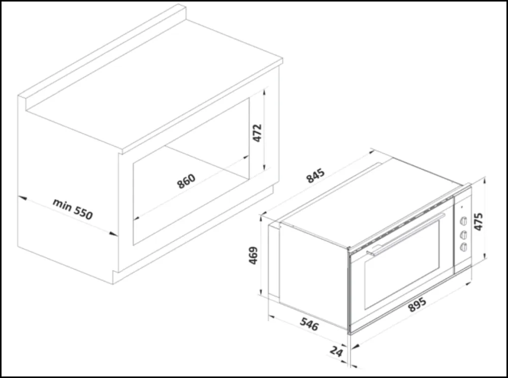 Euro Appliances 90cm Kitchen Package No. 34