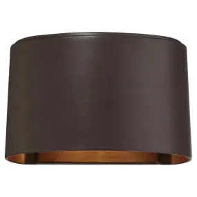 Everton Rain 8 in. LED Outdoor Wall Lantern Bronze Finish