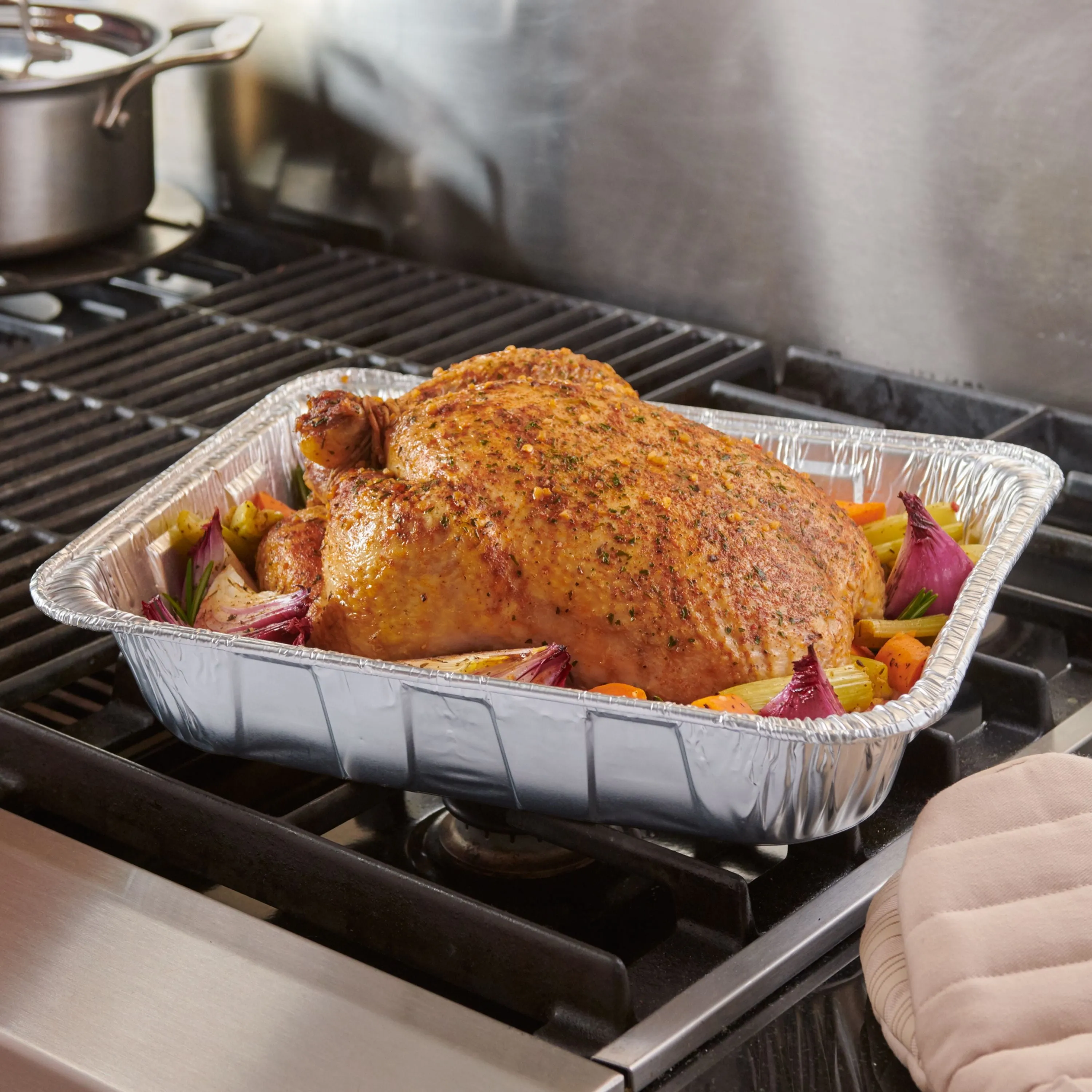 EZ Foil Roaster Pans, Up to 20 Pound Capacity, 2 Count