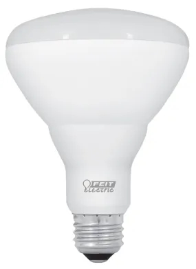 Feit Electric BR30DM/950CA LED Bulb, Flood/Spotlight, BR30 Lamp, 65 W Equivalent, E26 Lamp Base, Dimmable, White