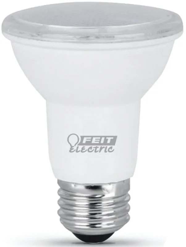 Feit Electric PAR2050/10KLED/3 LED Lamp, Flood/Spotlight, PAR20 Lamp, 50 W Equivalent, E26 Lamp Base, 3000 K Color Temp :BX  3: QUANTITY: 1