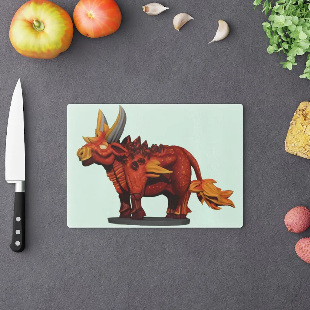 Fire Bull Cutting Board