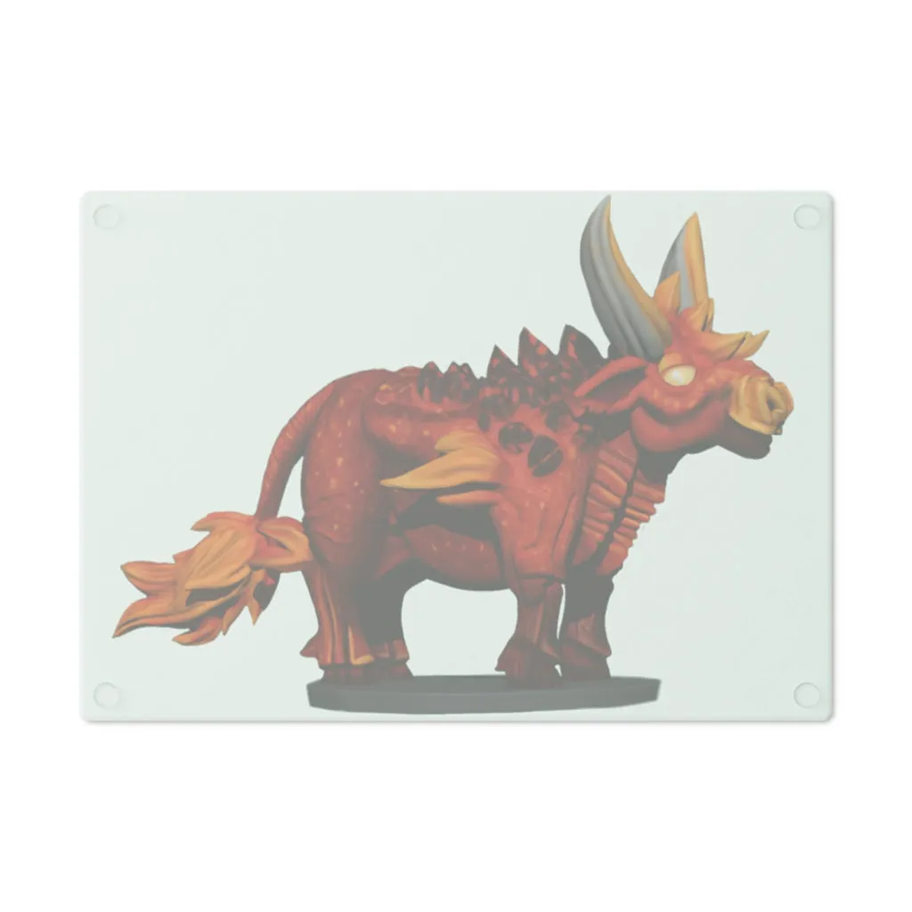 Fire Bull Cutting Board