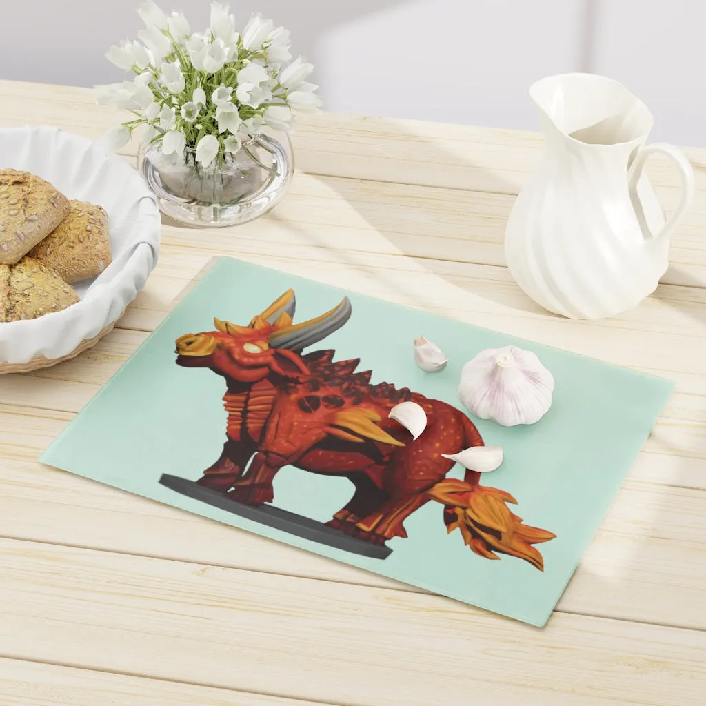 Fire Bull Cutting Board