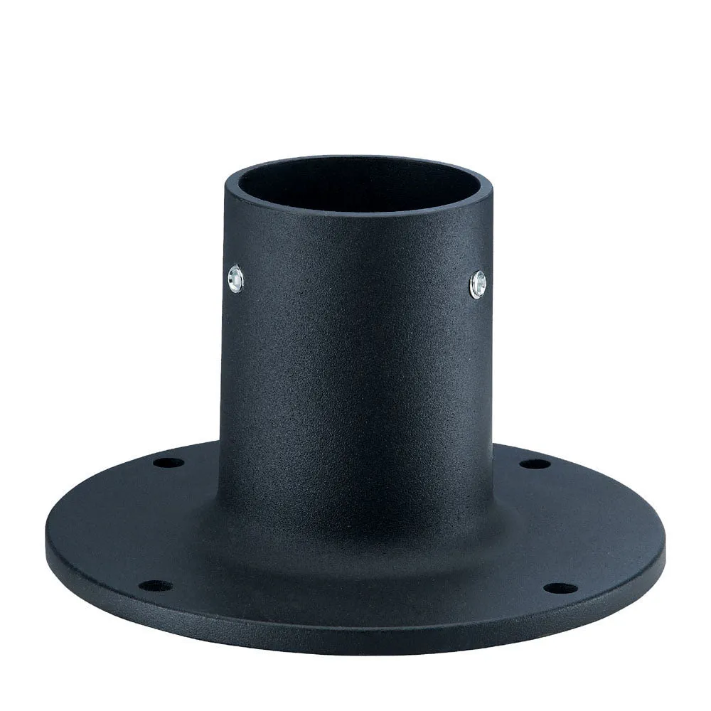 Flange Base from the Lamp Post Accessories Collection in Matte Black Finish by Acclaim Lighting