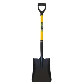 FLOW RITE STEEL SHOVEL W/FIBERGLASS HANDLE, Designed for the medium-to-heavy job which requires a quality tool - FG-G04206