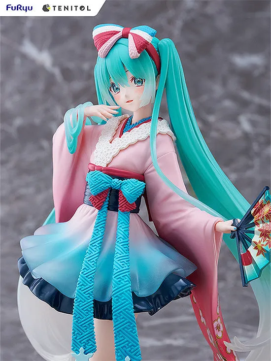 FuRyu Tenitol Hatsune Miku Neo Tokyo Series Kimono Pre-Order