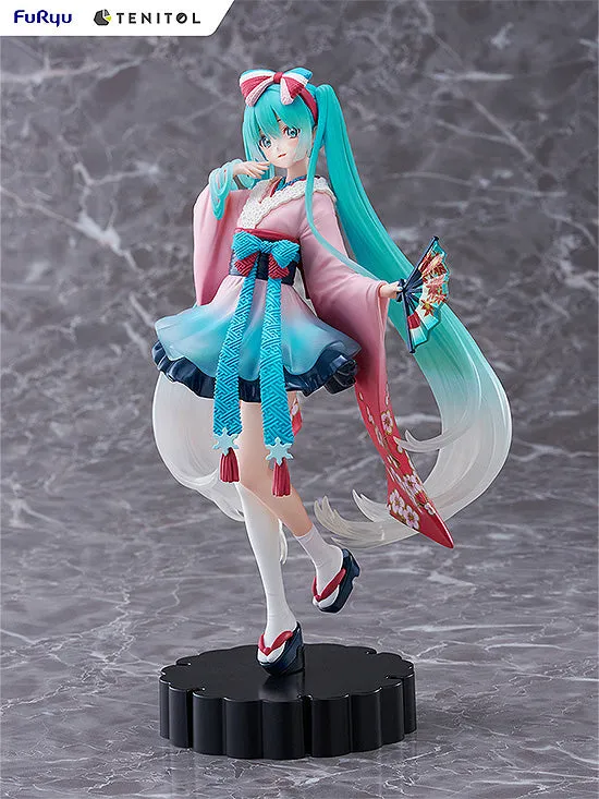 FuRyu Tenitol Hatsune Miku Neo Tokyo Series Kimono Pre-Order