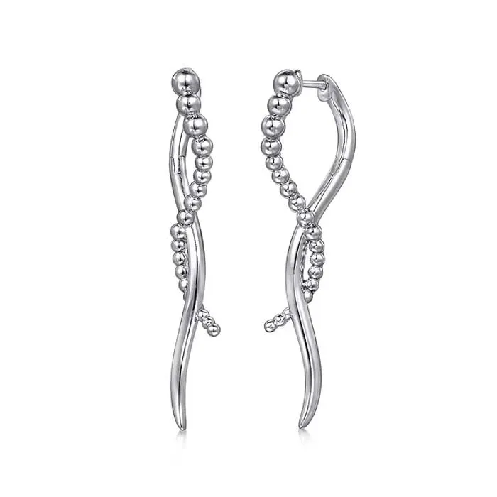 Gabriel & Co. Bujukan Drop Earrings in Sterling Silver