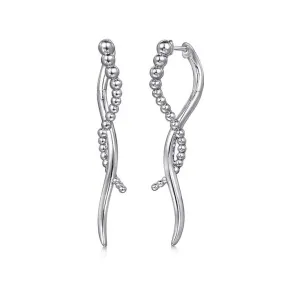 Gabriel & Co. Bujukan Drop Earrings in Sterling Silver