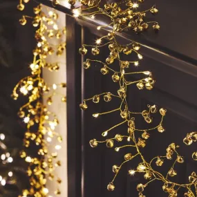 Golden Bells LED Light Garland