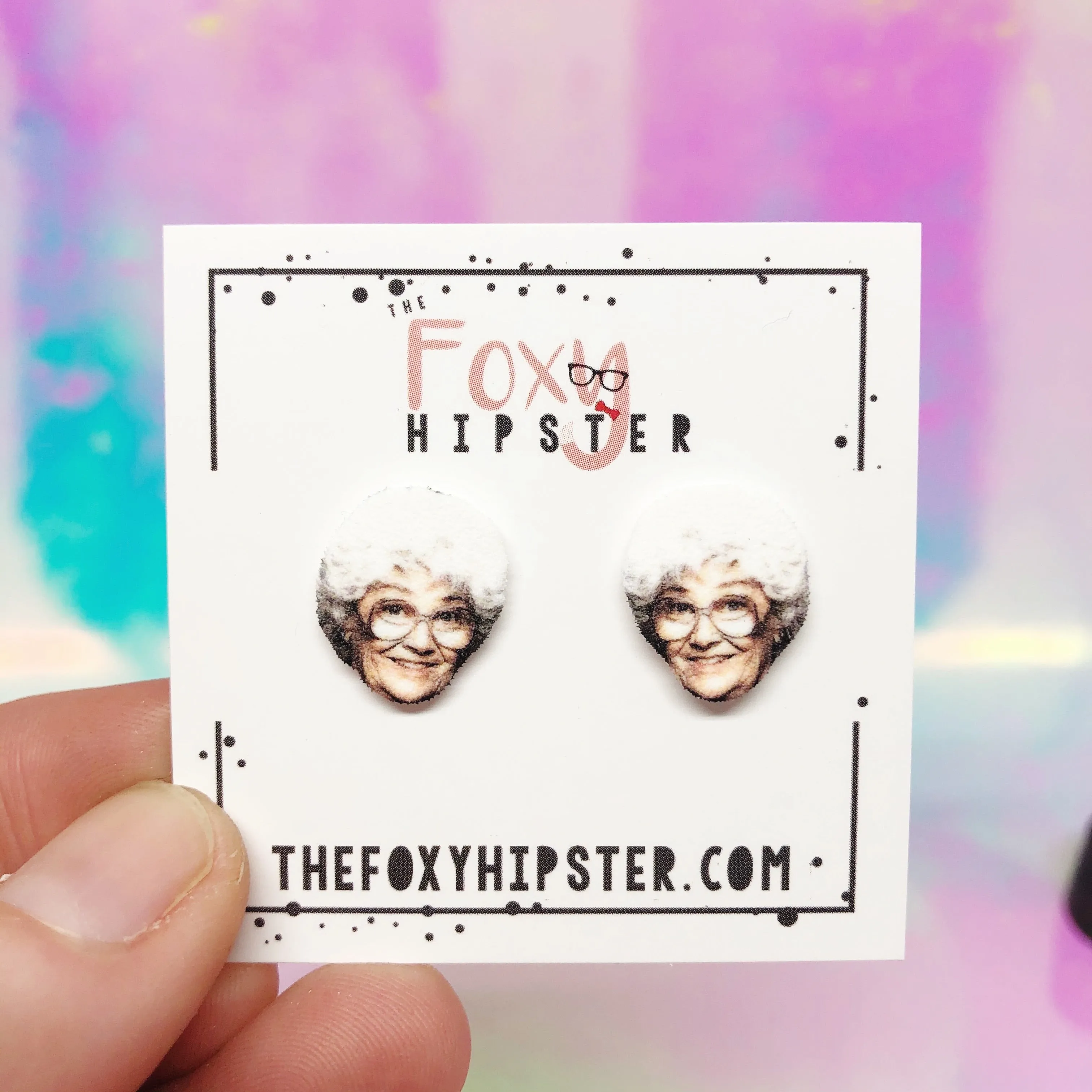 Golden Girls Sophia Stud Earrings