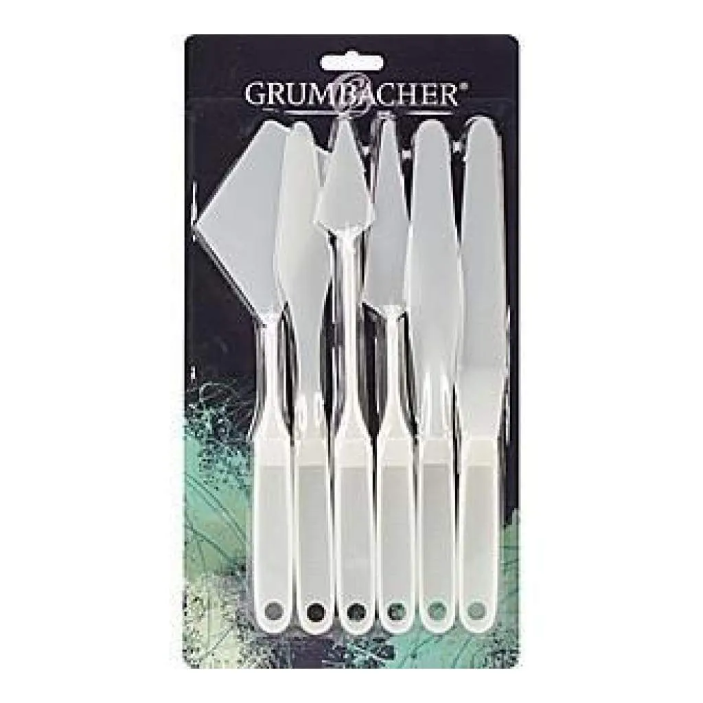 Grumbacher Palette Knife Set 6 Pack*