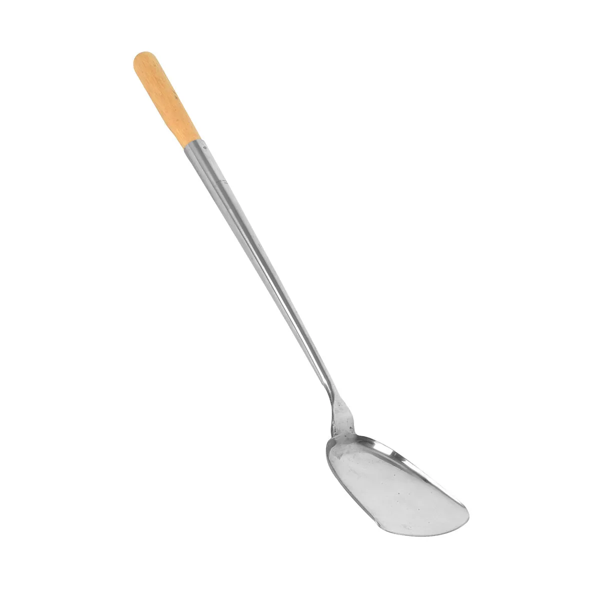 GSW TN-S Stainless Steel Wok Chuan Spatula Turner, 19-1/2"