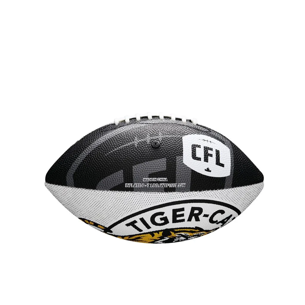 Hamilton Tiger Cats CFL Wilson Wraparound Mini Football