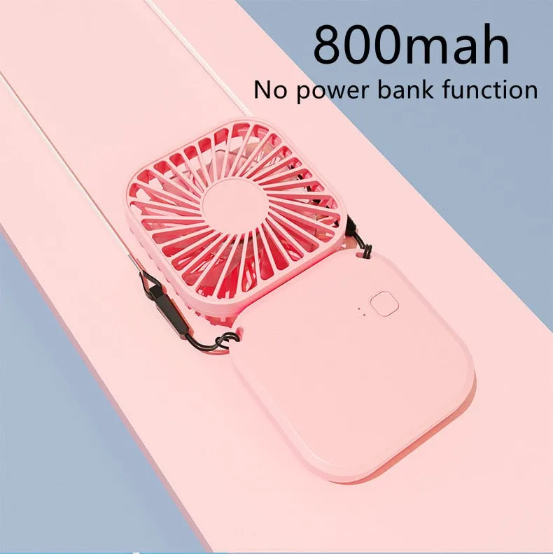 Hanging Mini Portable Neck Fan