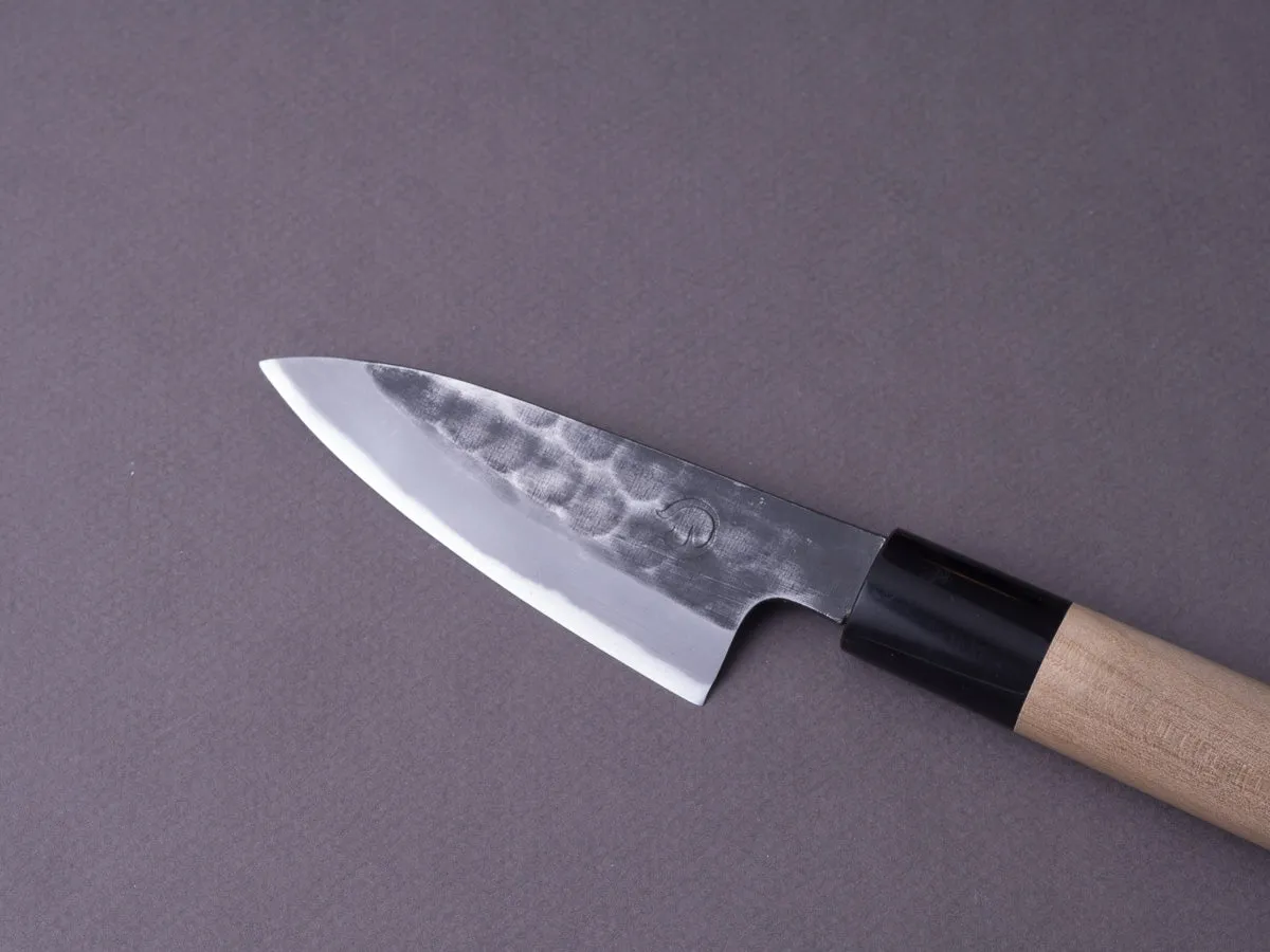 Hitohira - Hinode - White #2 Tsuchime - 90mm Paring - Ho Wood Handle