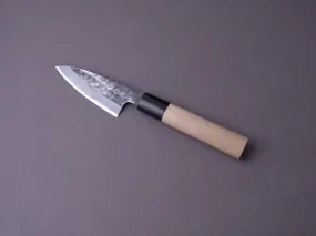 Hitohira - Hinode - White #2 Tsuchime - 90mm Paring - Ho Wood Handle