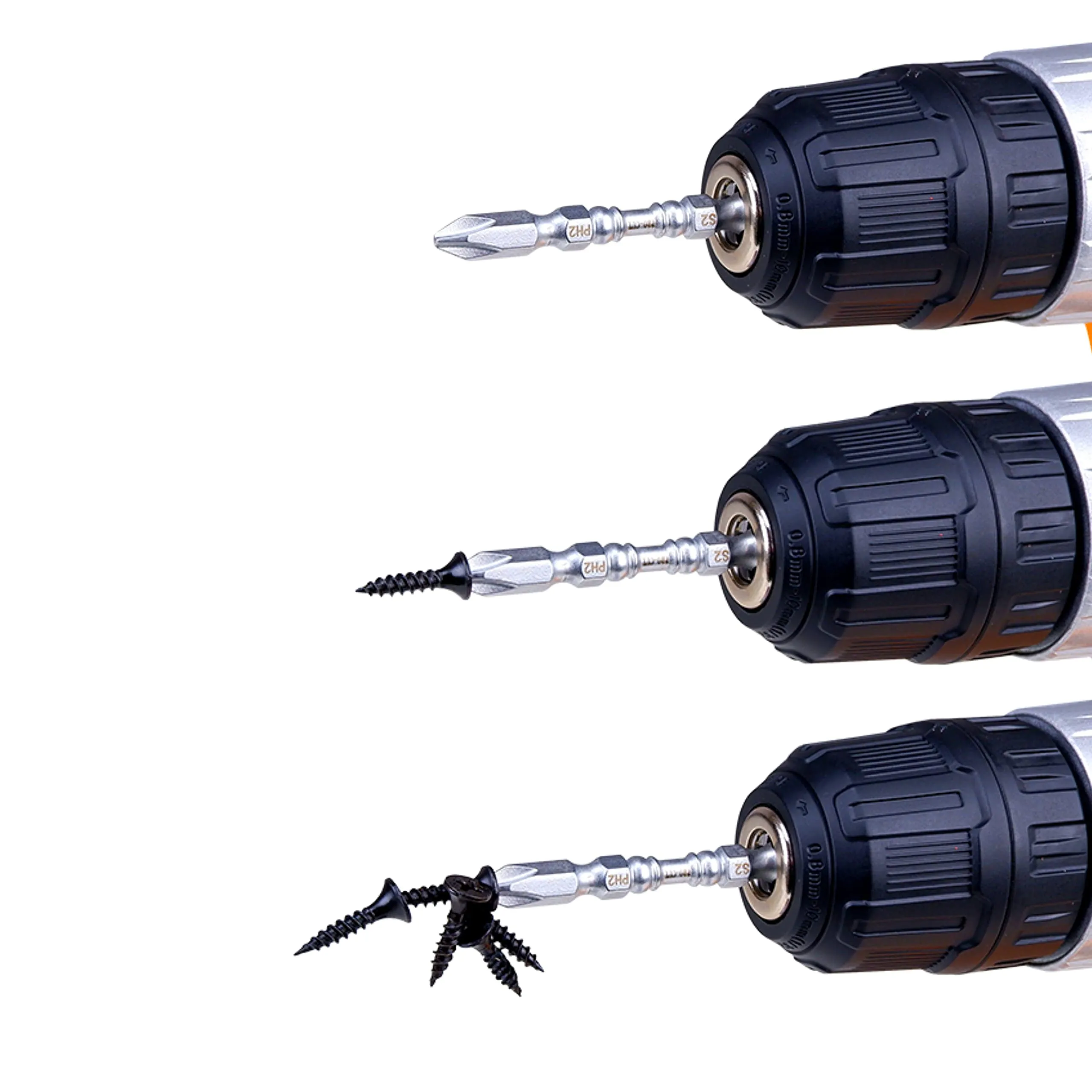 Homdum Screwdriver Insert Magnetic Bit Set of 5 piece , 6 cm x 4 cm x 2 cm