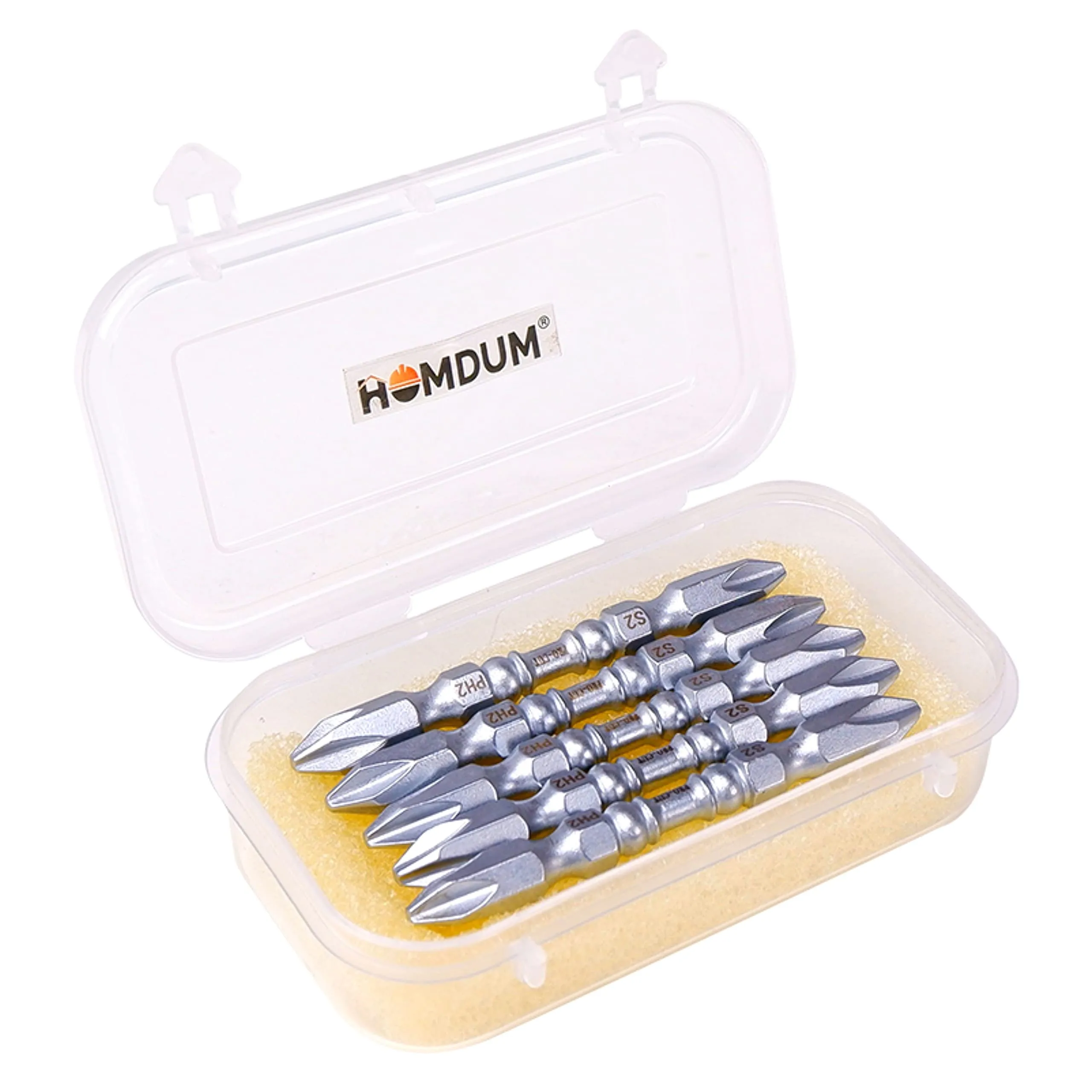 Homdum Screwdriver Insert Magnetic Bit Set of 5 piece , 6 cm x 4 cm x 2 cm