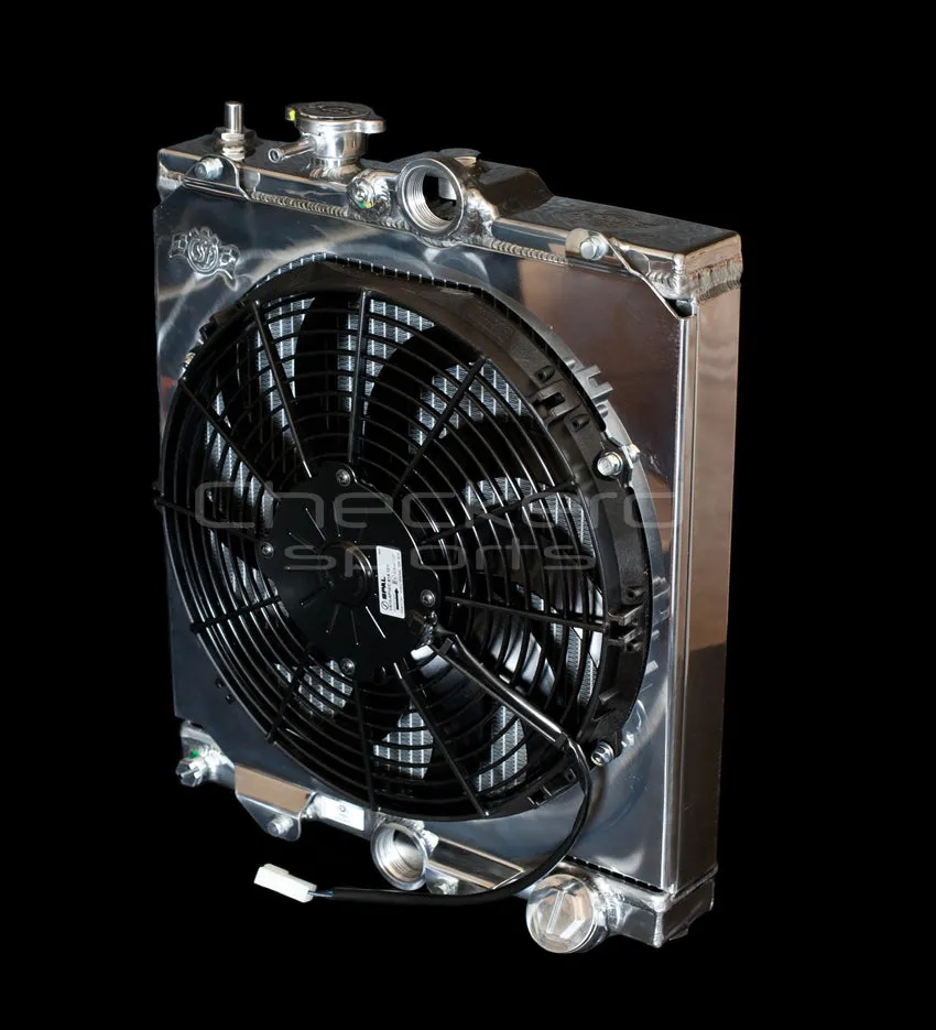 Honda Fan Shroud & 12″ SPAL Fan