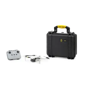 HPRC 2300 Hard Case For DJI Mini 2 Fly More Combo (Black)