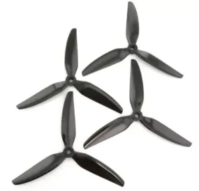 HQProp DP 6x4x3V1SB Propeller (Black - 4 pack)