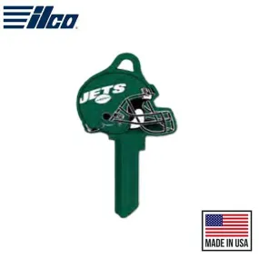 Ilco - NFL TeamKeys - Helmet Edition - Key Blank - New York Jets - SC1 (5 Pack)