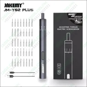 Jakemy 39 In 1 Adjustable Torque Electronic Screwdriver Screw Driver Tools Set Kit