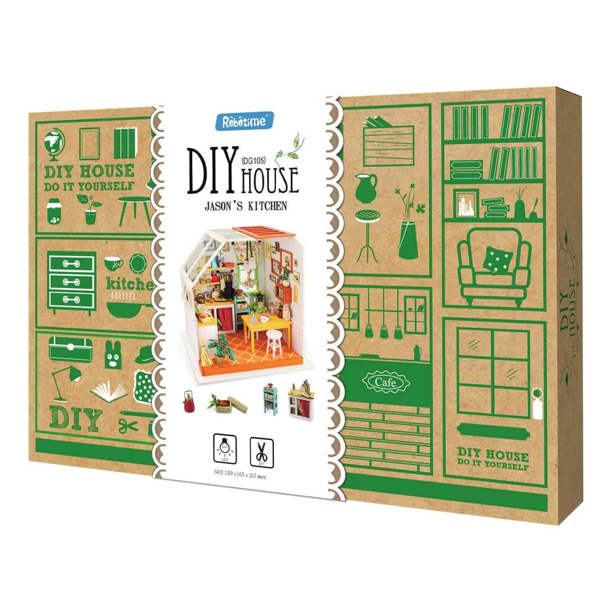 Jason's Kitchen DG105 Cookery DIY Miniature Kit