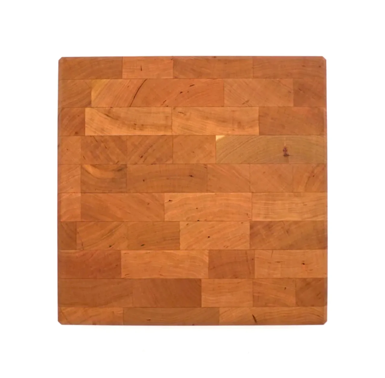 JK Adams Professional End Grain Cherry Board – 12" x 12" x 2"