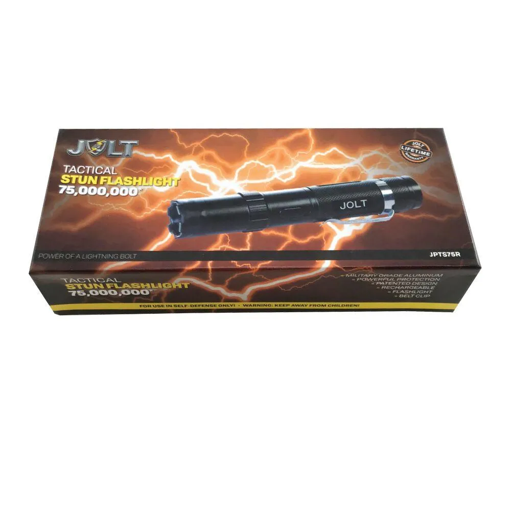 Jolt 75 Million Volts Police Tactical Stun Flashlight