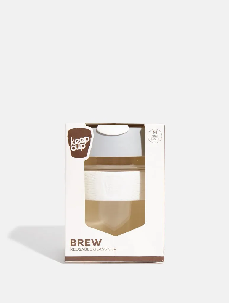 KeepCup Brew Glass Coffee Cup Cino