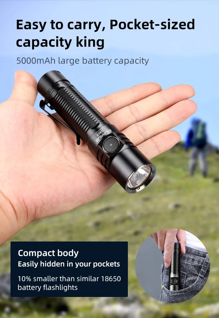 KLARUS GL15 V2.0 4200LM FAST RECHARGEABLE EDC FLASHLIGHT