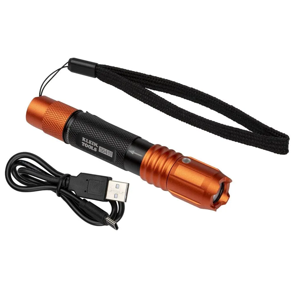 Klein Rechargeable Waterproof LED Pocket Flashlight - 56411