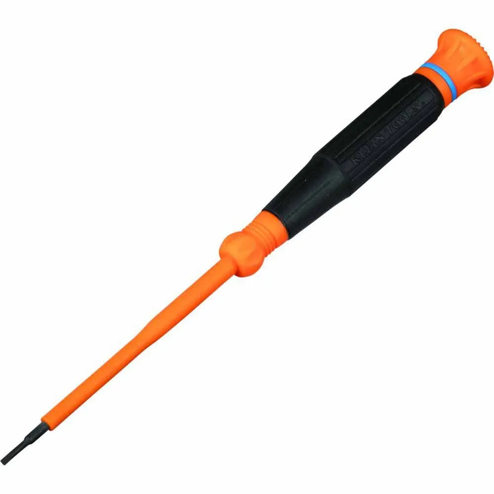 Klein Tools 6273INS Insulated Precision Screwdriver, 1/16" Slotted