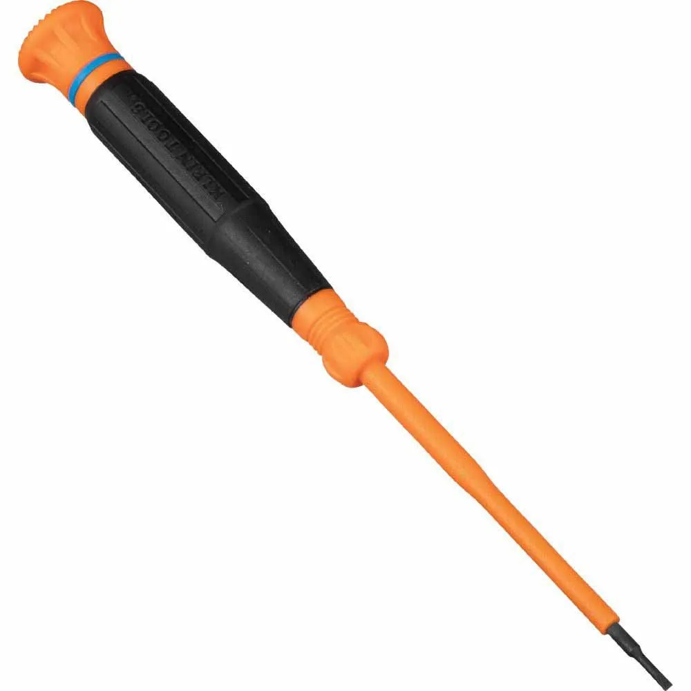 Klein Tools 6273INS Insulated Precision Screwdriver, 1/16" Slotted