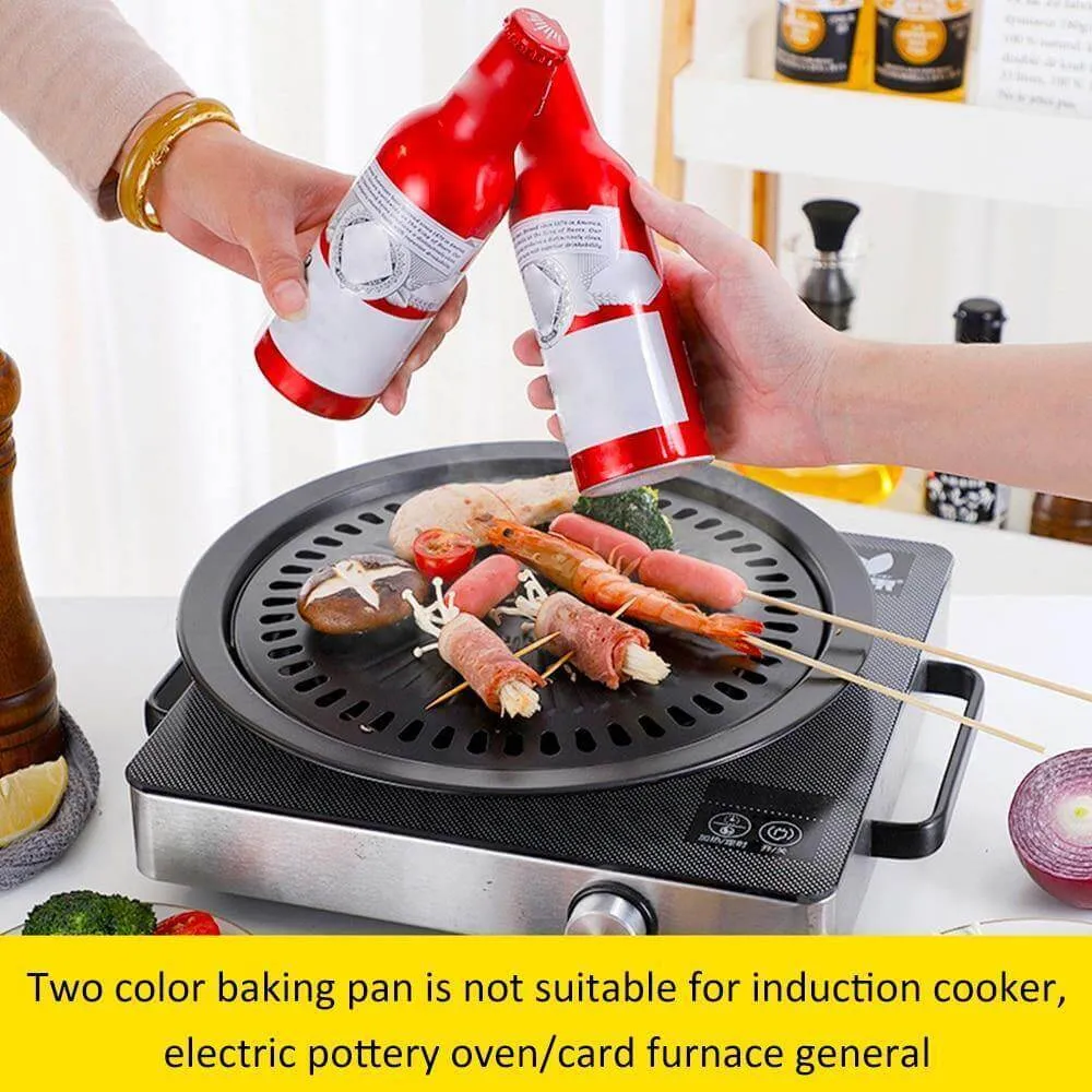 Korean Portable Non-stick BBQ Grill Pan