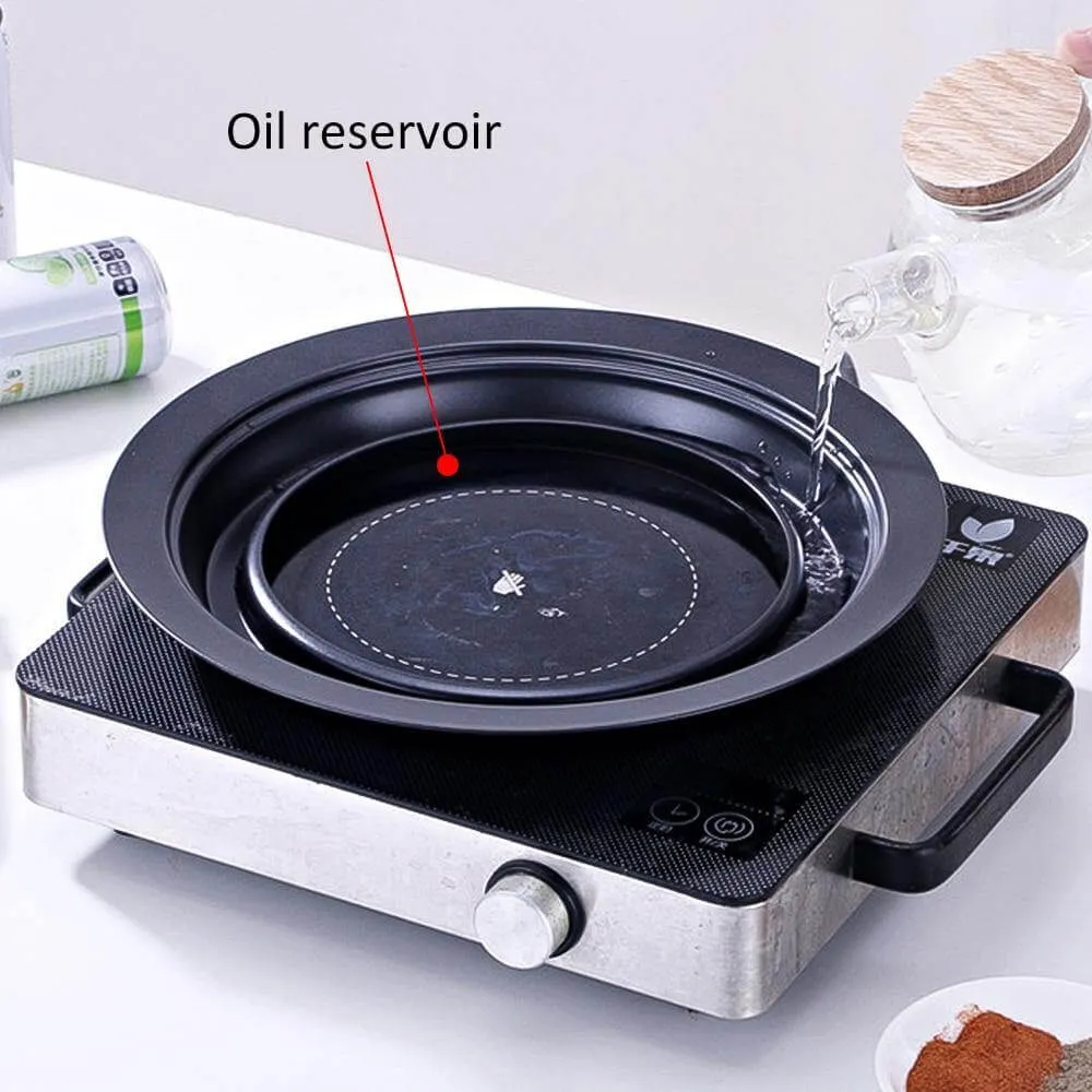 Korean Portable Non-stick BBQ Grill Pan