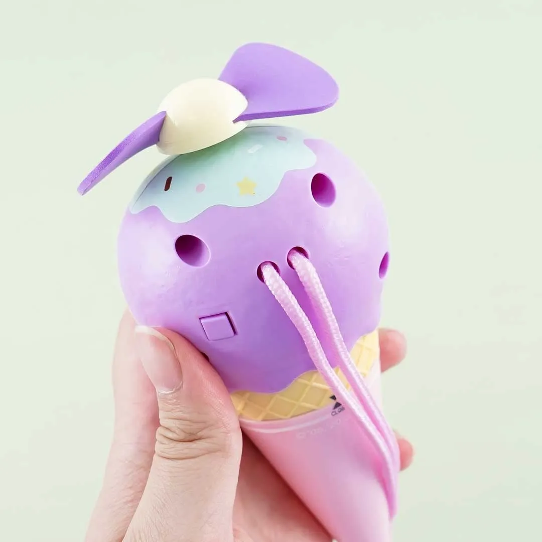 Kuromi Ice Cream Handheld Fan