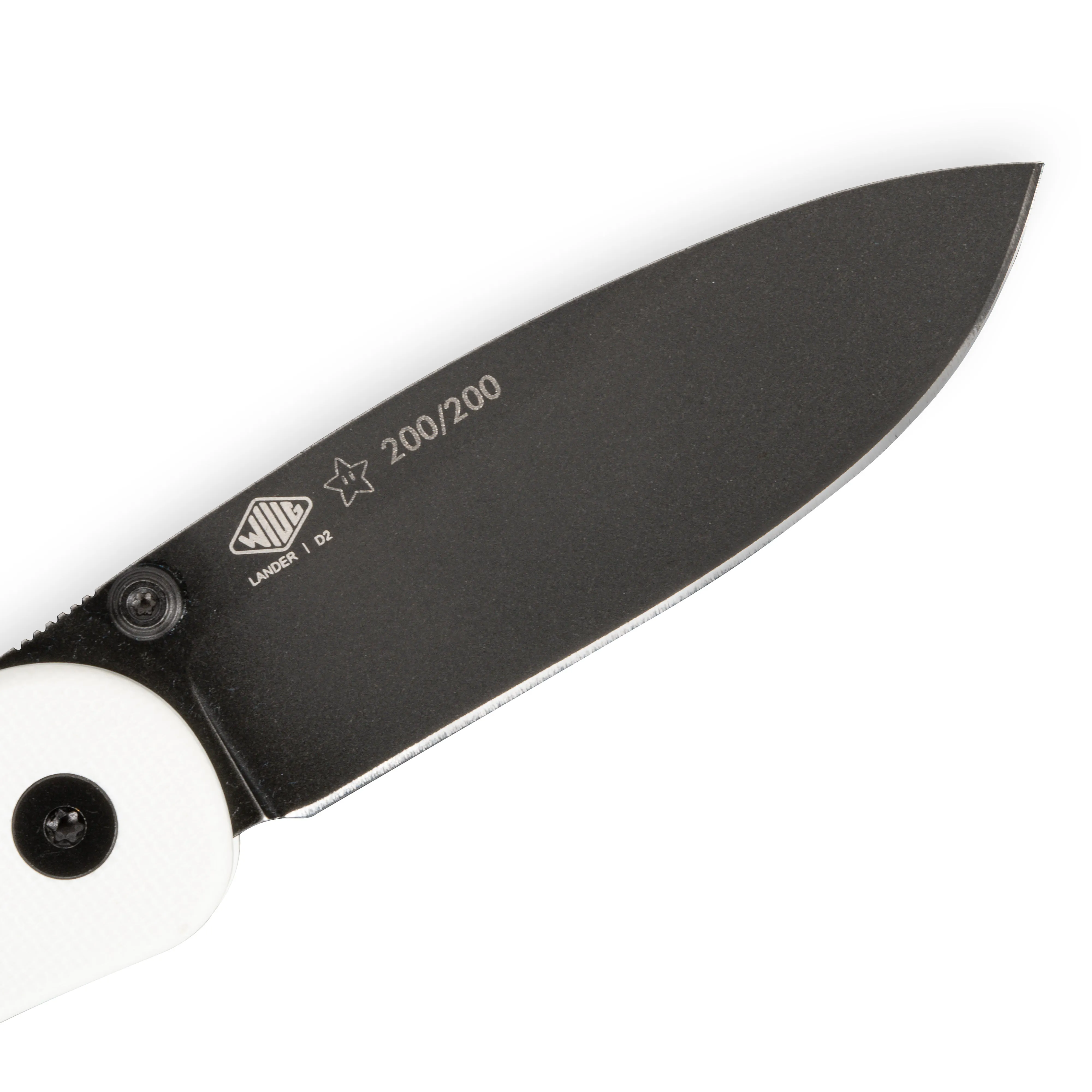 Lander 1 Pocket Knife - Landeriimote Special Edition - White